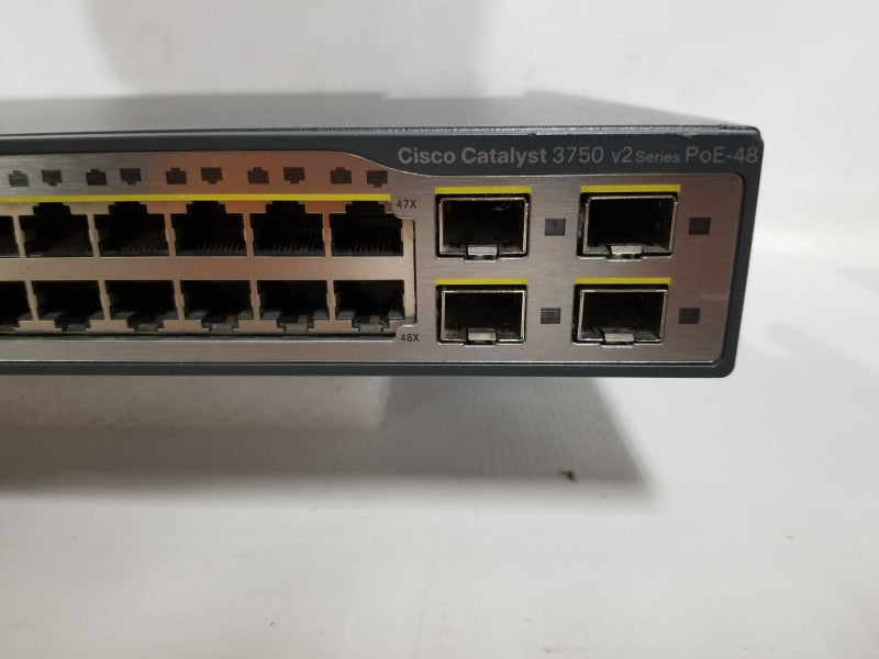 Cisco Catalyst 3750 v2 series PoE-48 WS-C3750V2-48PS-S Q#