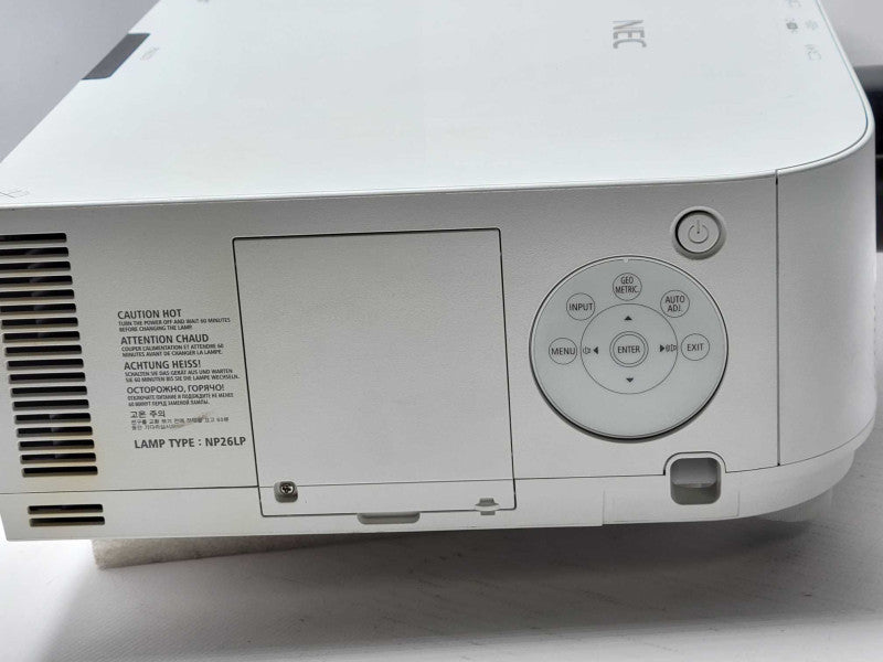 NEC NP-PA622U WUXGA Projector Read _