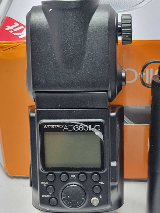 Godox WITSTRO AD360II-C TTL Camera Flash Kit, Read _