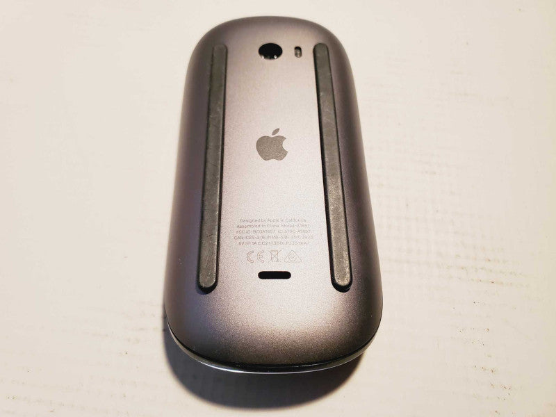 Apple Magic Mouse - Black Multi-Touch Surface - Model: A1657 Rechargeable (