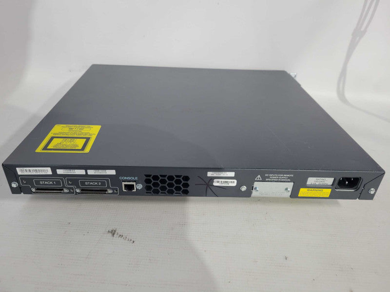 Cisco Catalyst 3750G Series PoE-48 WS-C3750G-48PS-S - READ Q!