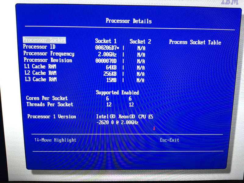 IBM System X3650 M4 Xeon E5-2620 32GB ECC DDR3 2x PSU No HDD 2.5\\" Q$