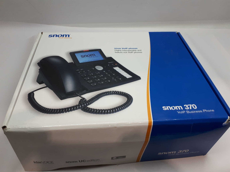 SNOM 370 SIP VOIP POE Phone Q&