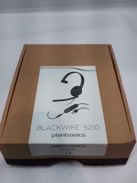 Plantronics Blackwire 5200 Series C5210 USB Monoaural Headset - Black Q&