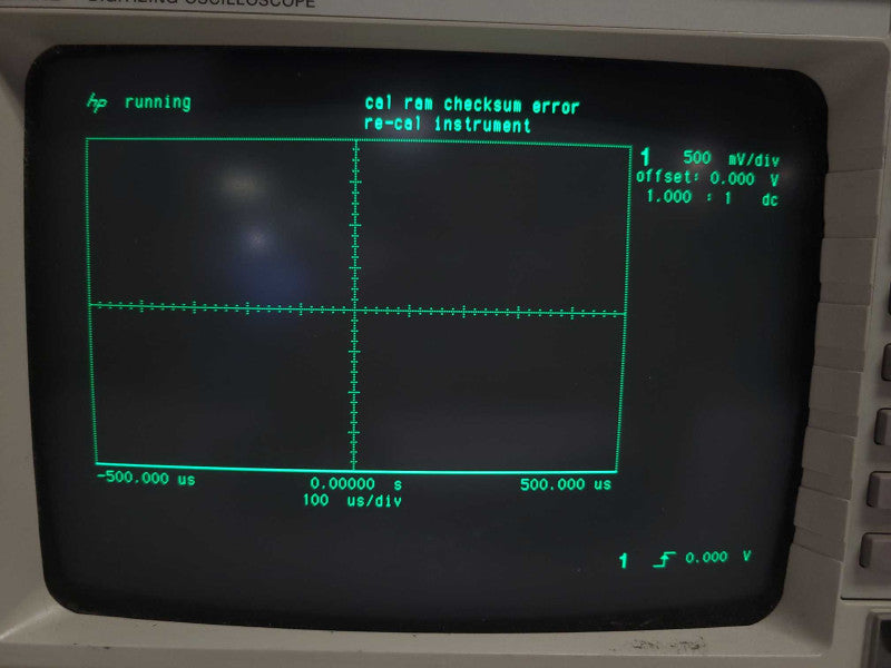 HP Hewlett Packard HP 54501A Digitizing Oscilloscope 100 Mhz