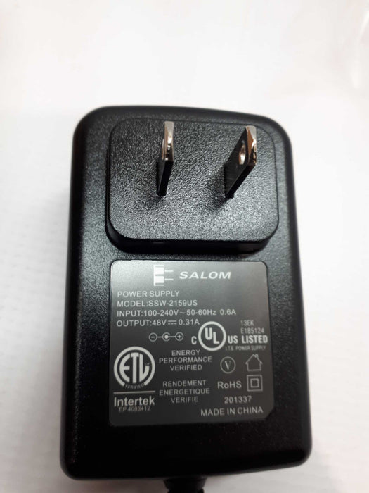Salom- 48V 0.31A Adaptor- AASTRA US PSU Q&