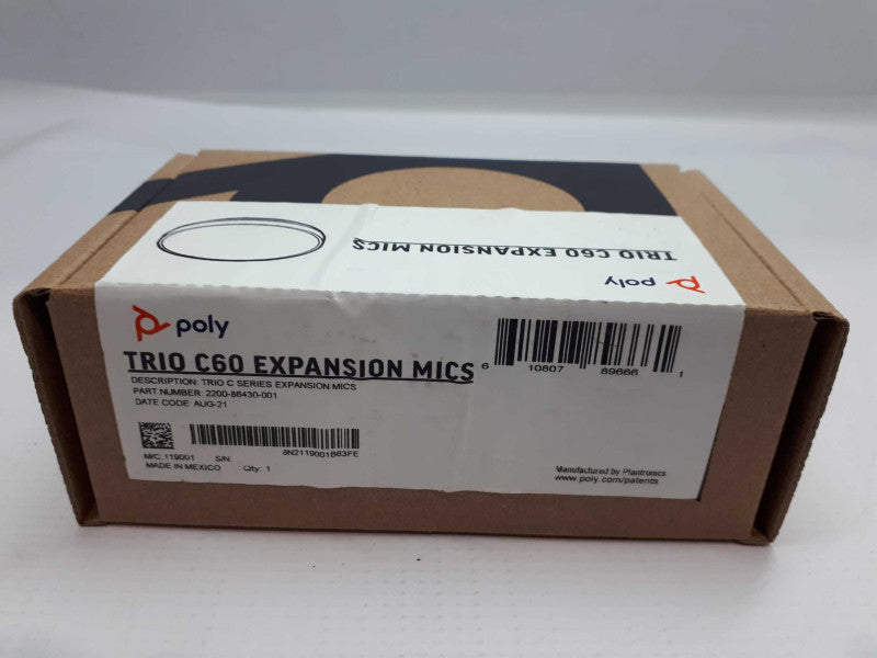 Pair of TRICO C60 Expansion Mics 2201-86435 -001 Q&