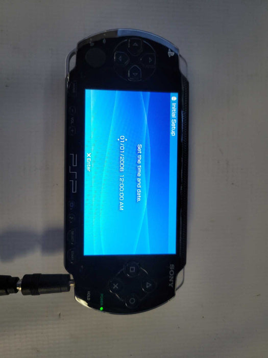 Sony PSP-1001 Black Handheld 6.7\\" Widescreen LCD Portable Console no Battery
