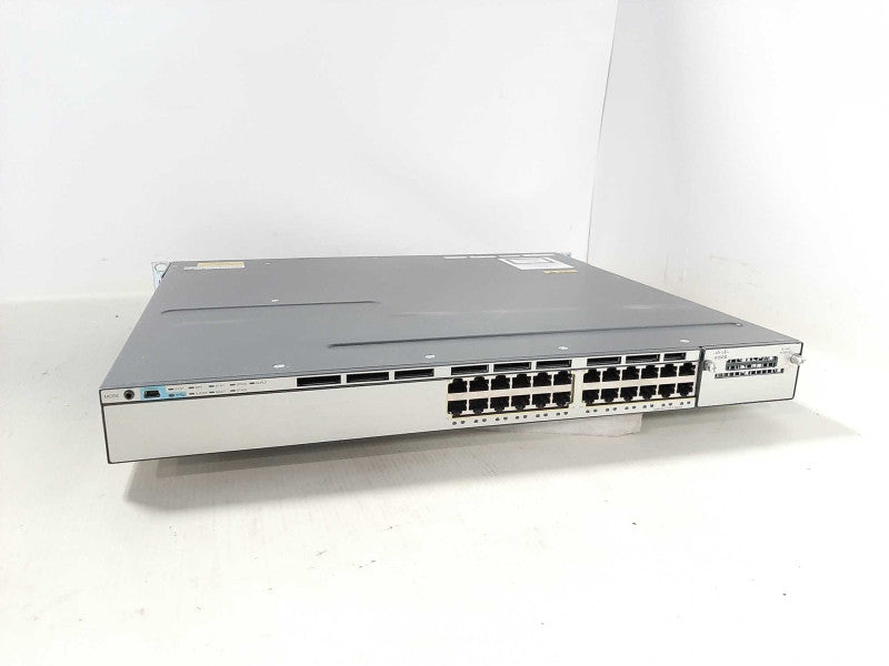 Cisco WS-C3750X-24T-S 24 Port 3750X Gigabit Switch 2x PSU $
