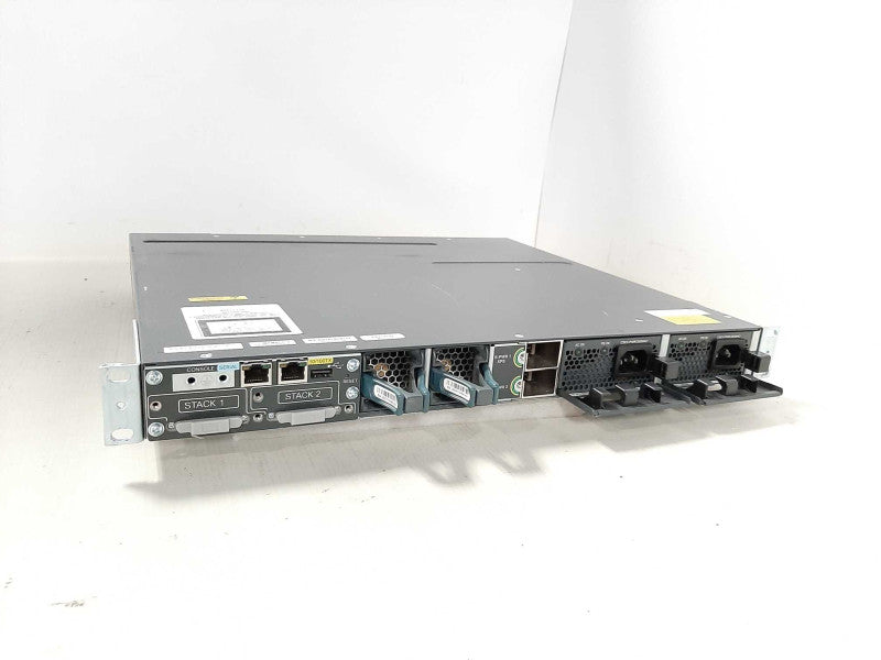 Cisco WS-C3750X-24T-S 24 Port 3750X Gigabit Switch 2x PSU $