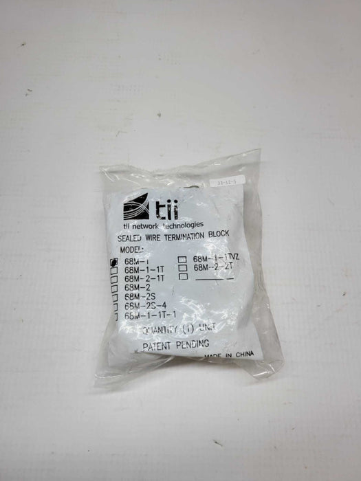 Tii Network Technologies 69M-1 Sealed Wire Termination Block Q