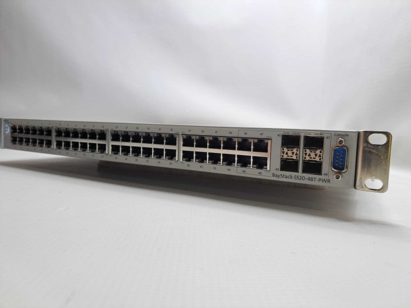 Avaya Nortel BayStack 5520-48T-PWR 48-Port PoE Switch Layer 3 )