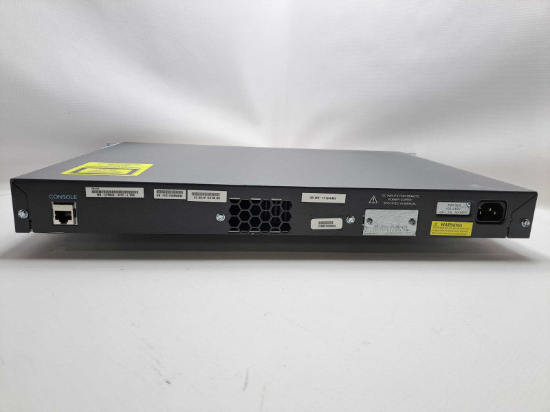 Cisco WS-C2960G-24TC-L V04 24 Port 2960G Gigabit Switch )