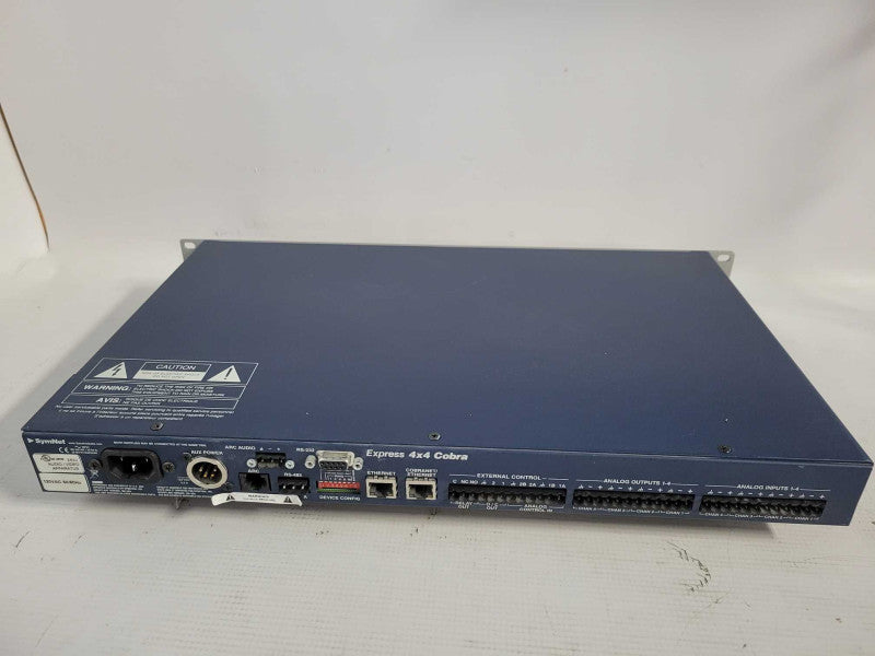 Symnet Express 4x4 Cobra Digital Signal Processor !