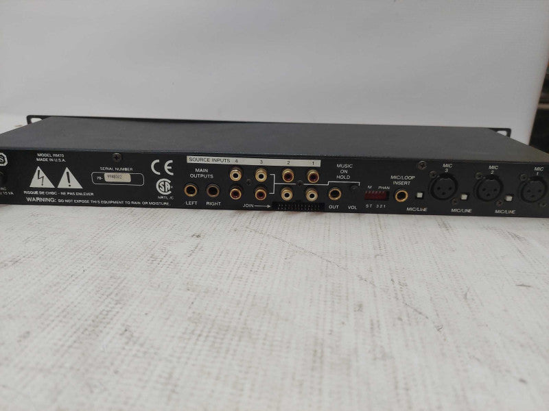 Rolls Mic/Source Selector Model:RM70