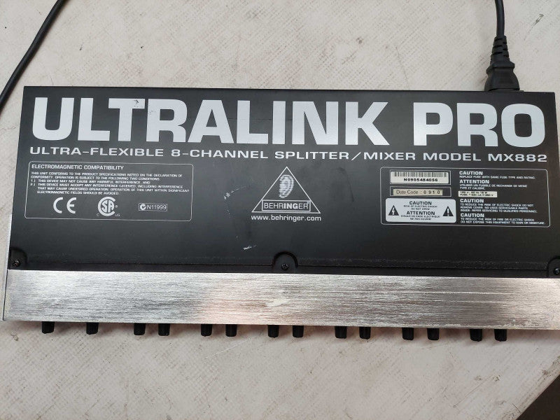 UltraLink Pro Ultra-Flexible 8-Channel Splitter/Mixer Model:MX882