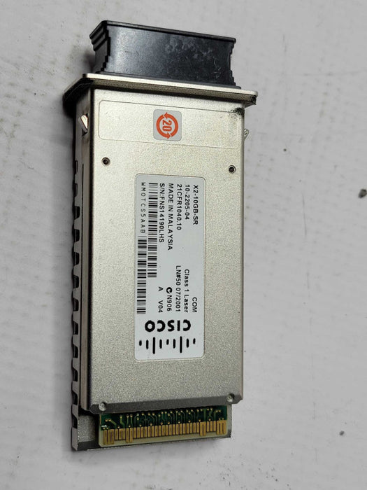 Cisco X2-10GB-SR 10 Gigabit X2-10GB-SR Transceiver Modules Q_