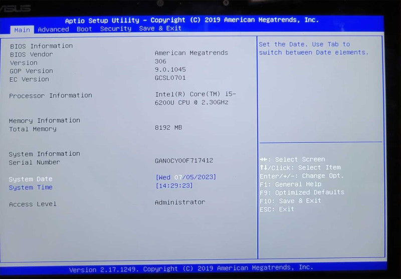 ASUS T303U Windows Tablet - Core i5-6200U @ 2.30GHz - 8GB RAM - 512GB NVMe