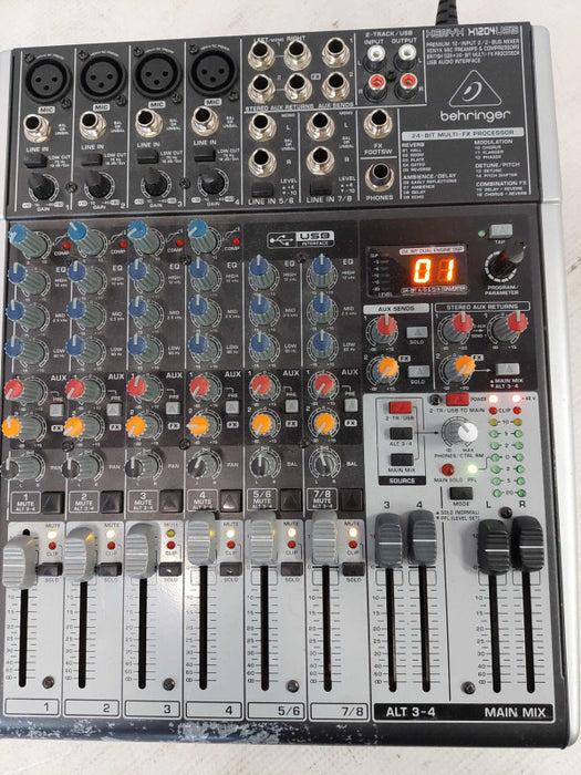 Behringer Xenyx X1204 USB 24-bit Multi-FX Processor