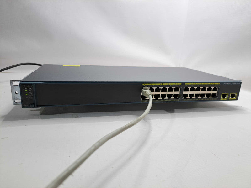 Cisco WS-C2960-24TT-L 24-Port Ethernet Network Switch )