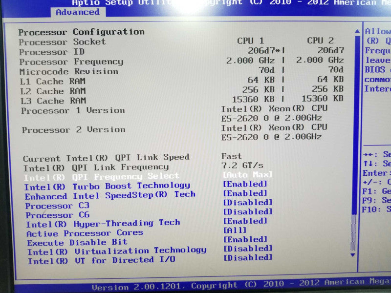 emc kybfp Server 2x Xeon E5-2620 @ 2.00ghz / 16gb ram / RMS25CB080 Raid #
