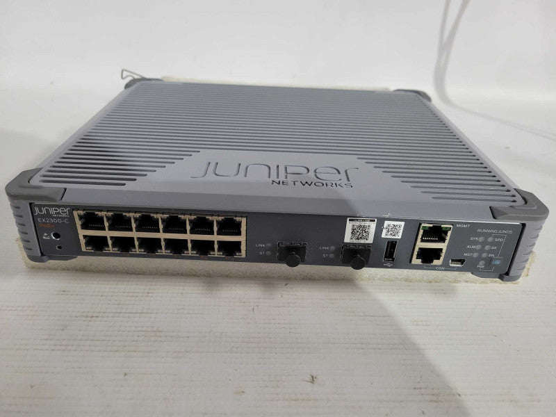 JUNIPER EX2300-C-12P POE+ EX2300-C Series Ethernet Switch !