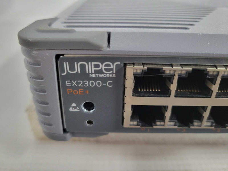 JUNIPER EX2300-C-12P POE+ EX2300-C Series Ethernet Switch !
