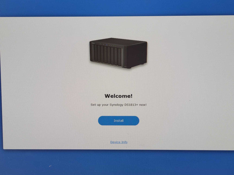 Synology DS1813+ DiskStation 8-Bay NAS Network Storage No Drives, Read Q_