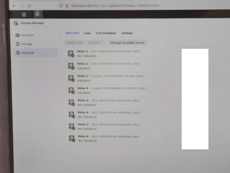 Synology DS1813+ DiskStation 8-Bay NAS Network Storage No Drives, Read Q_