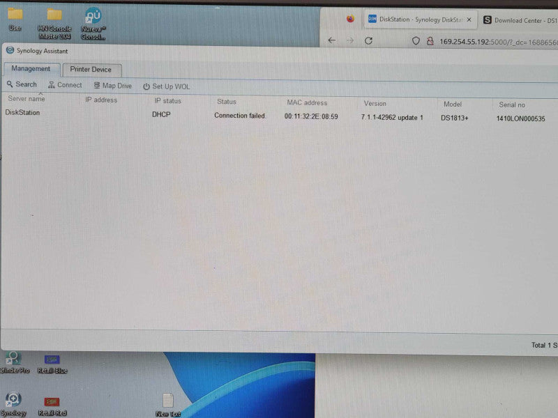Synology DS1813+ DiskStation 8-Bay NAS Network Storage No Drives, Read Q_
