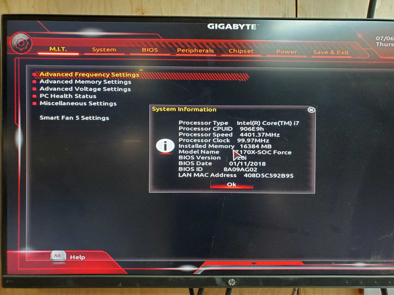 Custom PC - Intel i7-7700k @ 4.20GHZ 16GB DDR4 600W PSU *READ*