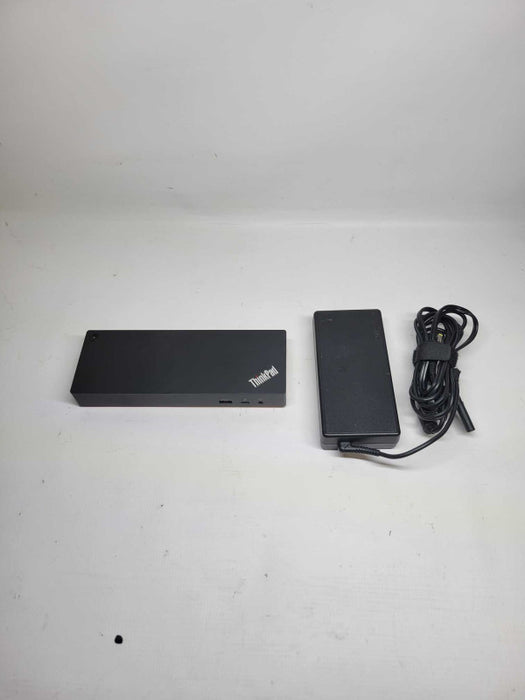 Lenovo 03X7538 ThinkPad Thunderbolt 3 Workstation Dock with Power Adapter