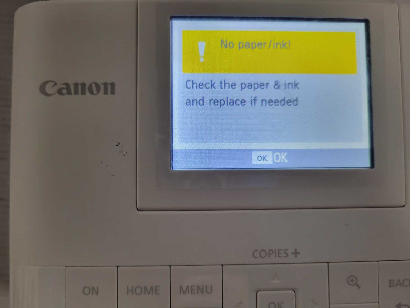 Canon SELPHY CP1300 Compact Photo Printer WHITE !
