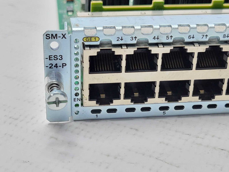 Cisco SM-X-ES3-24-P 24-Port GbE POE EtherSwitch Module Q_