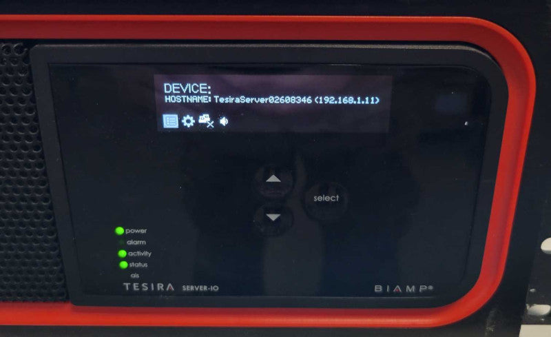 Biamp Tesira Server-IO Digital Signal Processor