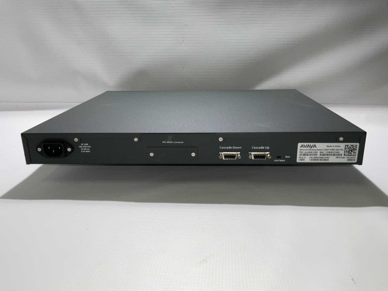 Avaya 4550T-PWR 48 port PoE network switch  -