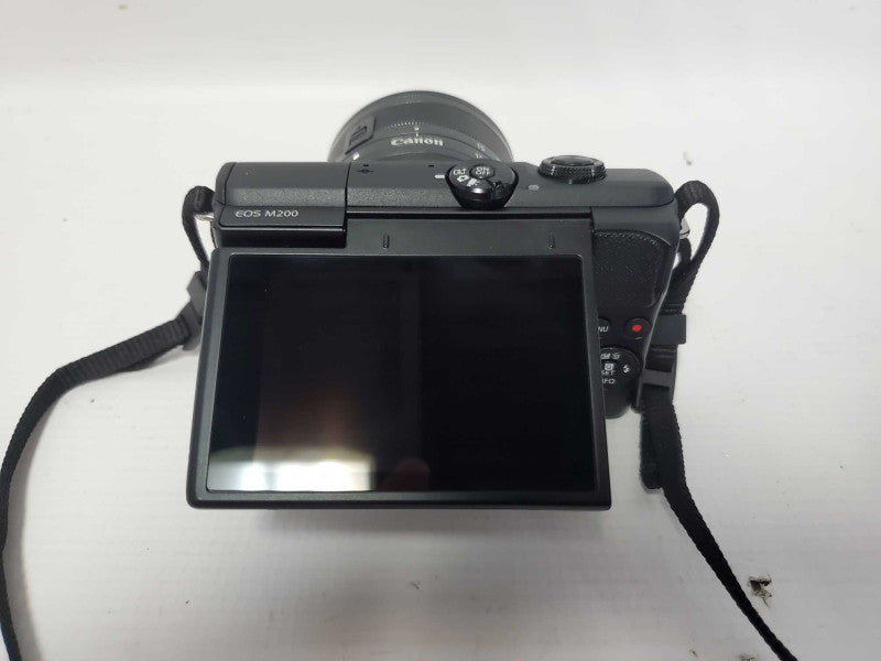 Canon EOS M200 24.1MP Digital Mirrorless Camera with 15-45 EF Lens |