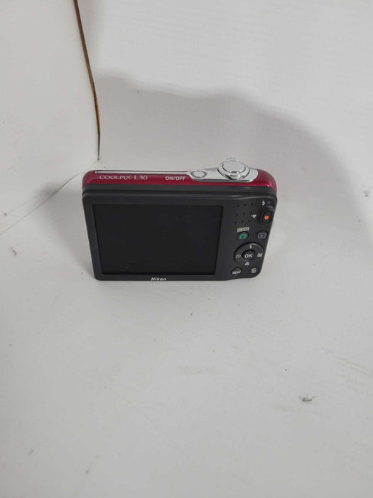Nikon COOLPIX L30 20.1MP 5x Wide Zoom Digital Camera !