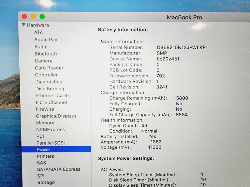 Apple MacBook Pro 2015 15\\" Core i7-4870HQ @ 2.5GHz 16GB DDR3 500GB SSD R9 M370x 2GB (