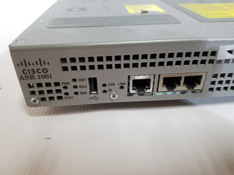 cisco ASR1001 services Router - 2x PSU - Factory Reset #