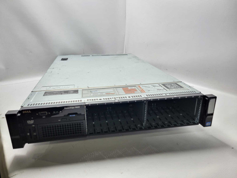 Dell PE R820, 4x Xeon E5-4640v2 2.2GHz, 128GB, H710, 2x PSU, 16x 2.5\\" READ _