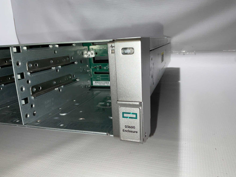 HPE D3600 Enclosure 2x 3.5 LFF I/O Module 2x 460W PSU Q-
