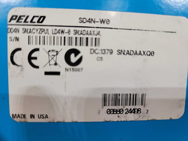 Pelco SD4N-W0 Spectra Mini Indoor dome system Q_