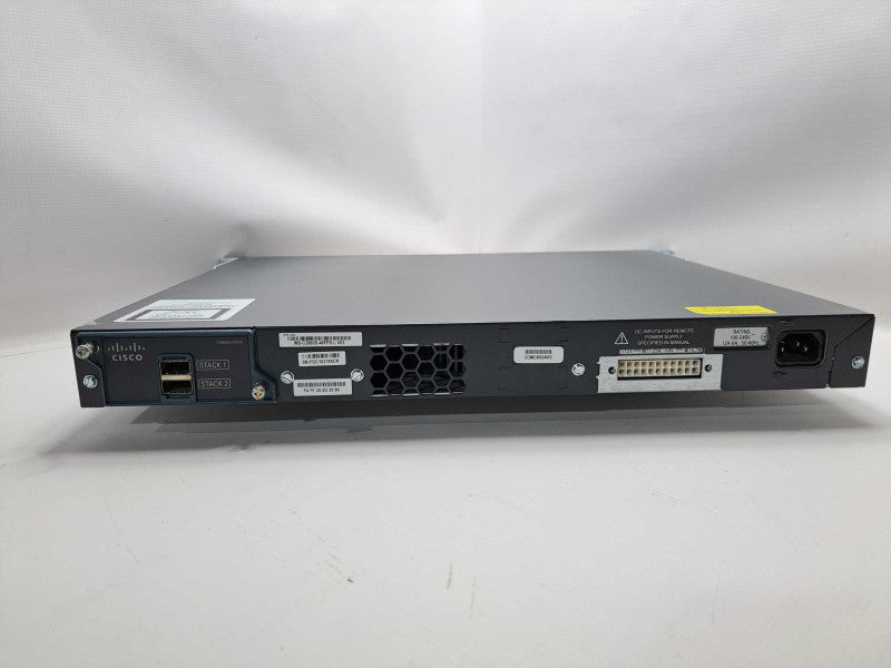 Cisco WS-C2960S-48FPS-L 48 Port PoE+ Gigabit w/ C2960S-Stack Module Q)