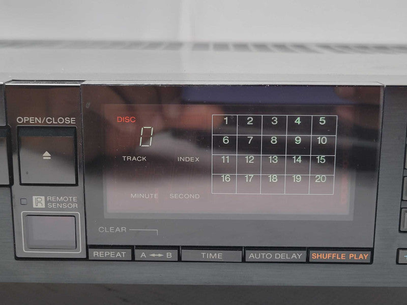 Sony CDP-502ESII Compact Disk Player, Read _