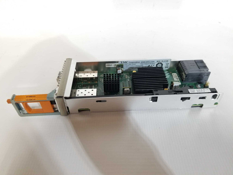 EMC 2 PORT OPTICAL I/O MODULE 303-195-100C-01 SLIC28 10GBE  #