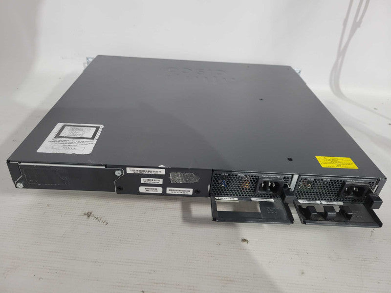 Cisco Catalyst 2960-XR WS-C2960XR-48TD-I 48-Port Ethernet Switch Dual 250W PS !