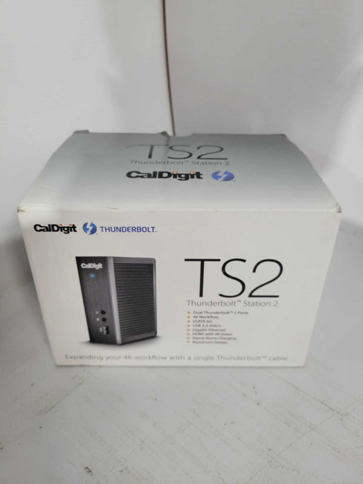 CalDigit TS2 Thunderbolt 2 Docking Station With AC Adapter !