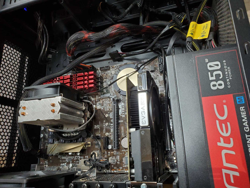 Custom PC - Intel i7-6700k @ 4.00 GHZ 32GB DDR4, GTX 1050ti, 850W PSU