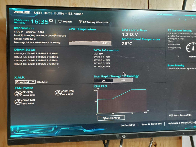 Custom PC - Intel i7-6700k @ 4.00 GHZ 32GB DDR4, GTX 1050ti, 850W PSU